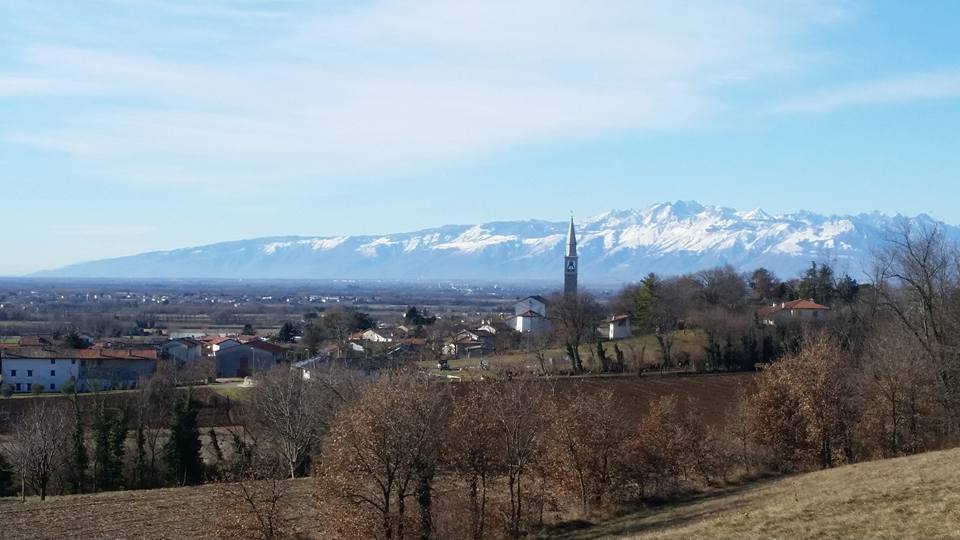 Vista dalle colline di Battaglia