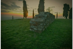 Fagagna-rovine-castello-tramonto