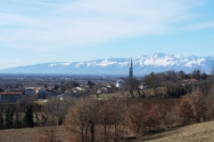 Vista dalle colline di Battaglia