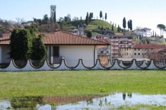 Fagagna vista collina del castello