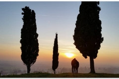 Tramonto a Fagagna