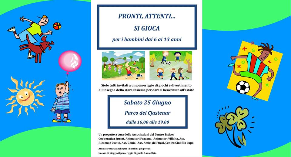pronti attesnti si gioca