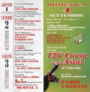 Sagra Fagagna 2016