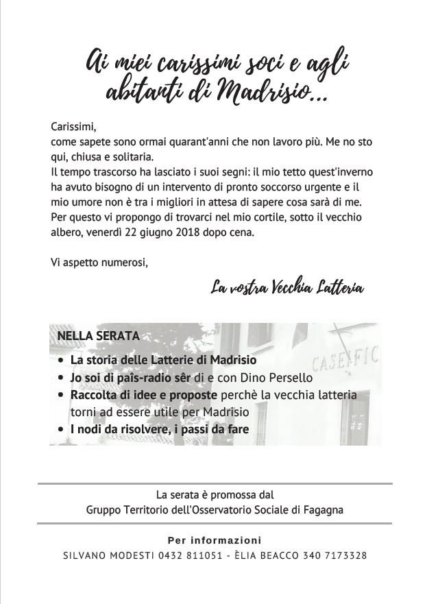 Latteria di Madrisio